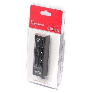 USB-концентратор Gembird UHB-U2P4-02, разъемов: 4 (фото modal nav 3)