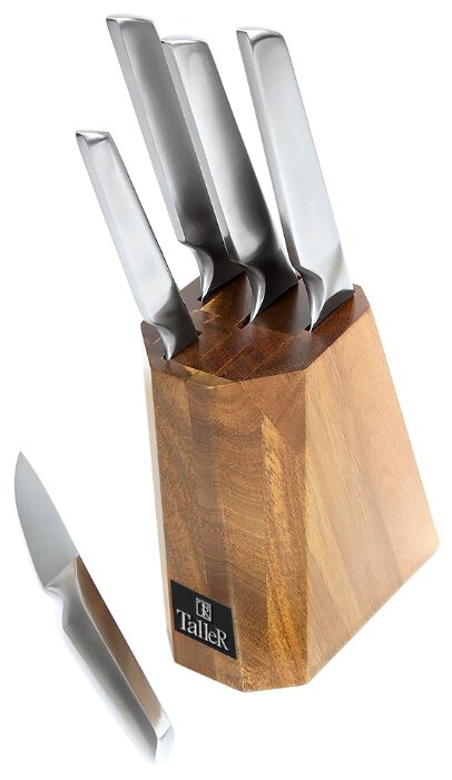 Набор Taller Стивентон 5 ножей с подставкой (фото modal 1)