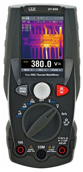 Мультиметр CEM DT-898 (с встроенным тепловизором) (фото modal 1)