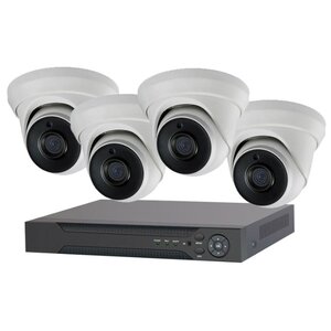 Комплект видеонаблюдения IVUE 1080P IPC-D4 4 камеры (фото modal nav 1)