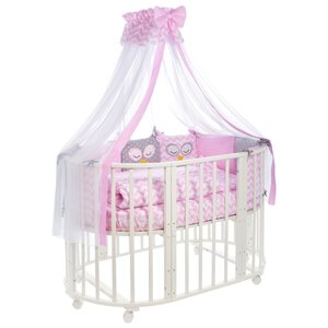 SWEET BABY комплект в овальную кроватку Civetta (10 предметов) (фото modal nav 7)