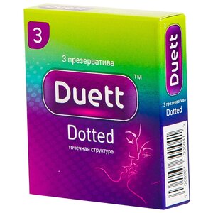 Презервативы Duett Dotted (фото modal nav 1)