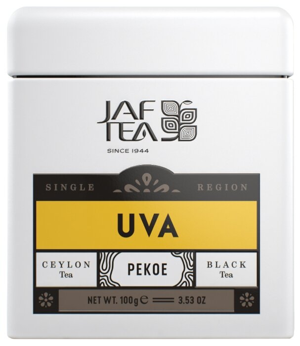 Чай черный Jaf Tea Single region Uva PEKOE подарочный набор (фото modal 1)