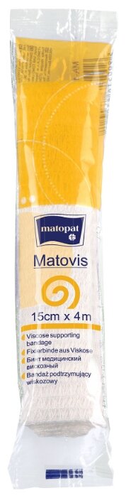Matopat бинт медицинский вискозный нестерильный Matovis (фото modal 1)