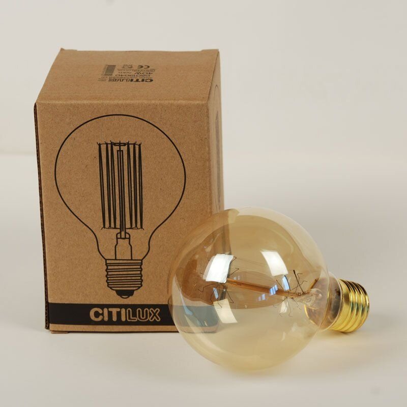 Лампа Citilux E27 G40 40Вт (фото modal 2)
