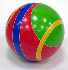 Мяч Русский стиль с-133ЛП 20 см. (фото modal nav 1)