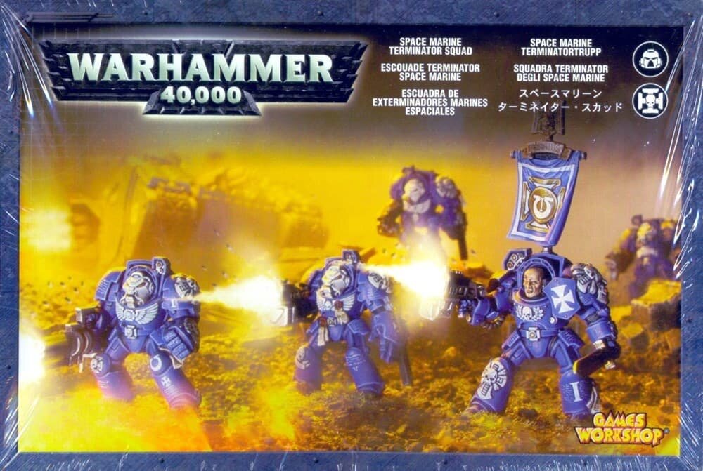 Набор фигурок Games Workshop Warhammer: Space Marine Terminator Squad 48-10 (фото modal 6)