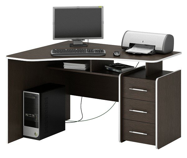 Компьютерный стол МФ Мастер Триан-5 (фото modal 9)