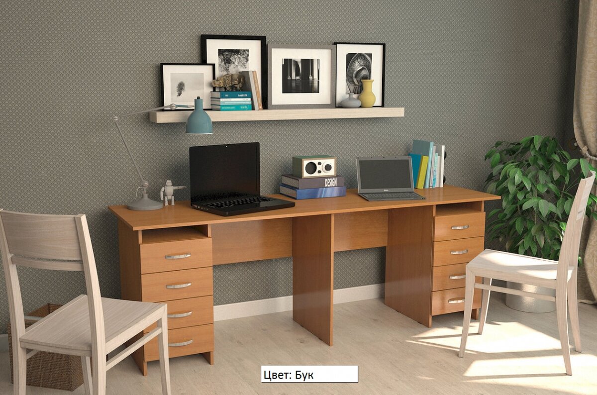 Письменный стол Мастер Тандем-3 (фото modal 3)