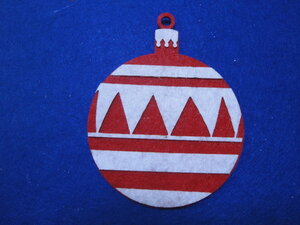 Фетр Nika Новогодний шарик (фото modal nav 1)