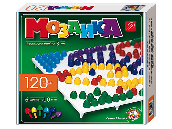 Мозаика Десятое королевство Разноцветная 120 шт. (фото modal 1)