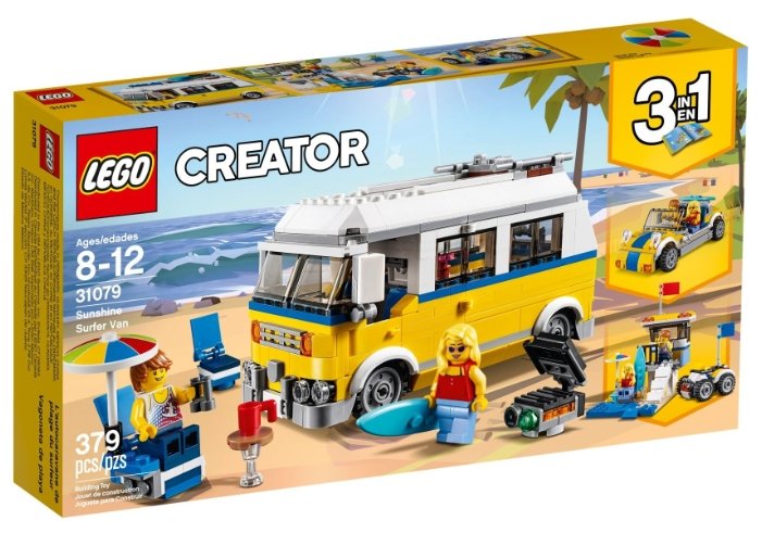 Конструктор LEGO Creator 31079 Фургон сёрферов (фото modal 1)