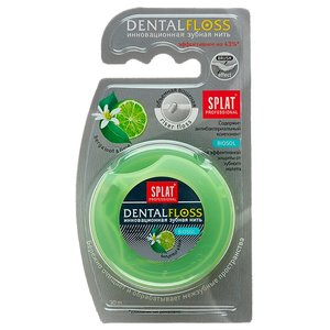 SPLAT зубная нить Dentalfloss (бергамот и лайм) (фото modal nav 1)