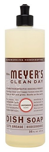 Mrs. Meyer's Clean Day Средство для мытья посуды Lavender (фото modal 1)