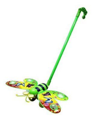 Каталка-игрушка Shantou Gepai Бабочка (96001) со звуковыми эффектами (фото modal 1)