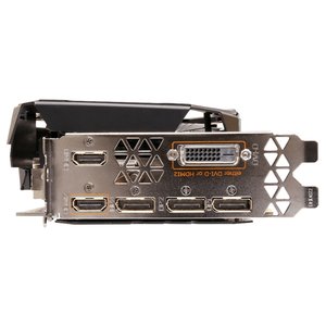 Видеокарта GIGABYTE GeForce GTX 1080 Ti 1594MHz PCI-E 3.0 11264MB 11010MHz 352 bit DVI 3xHDMI HDCP Aorus (фото modal nav 4)