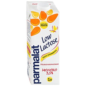 Молоко Parmalat Natura Premium Low Lactose ультрапастеризованное низколактозное 3.5%, 1 л (фото modal nav 1)