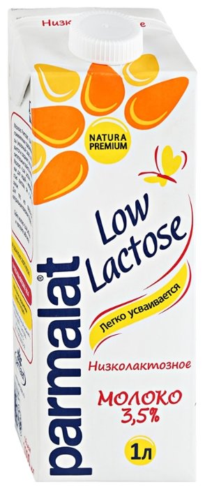 Молоко Parmalat Natura Premium Low Lactose ультрапастеризованное низколактозное 3.5%, 1 л (фото modal 1)