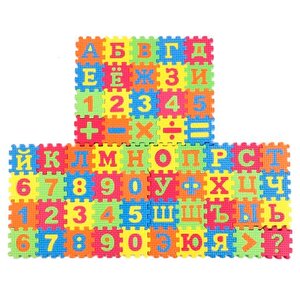 Коврик-пазл Играем вместе Союзмультфильм буквы, цифры, знаки (B23953ABCNUM-CRT) (фото modal nav 2)