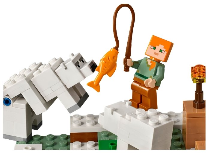 Конструктор LEGO Minecraft 21142 Иглу (фото modal 5)