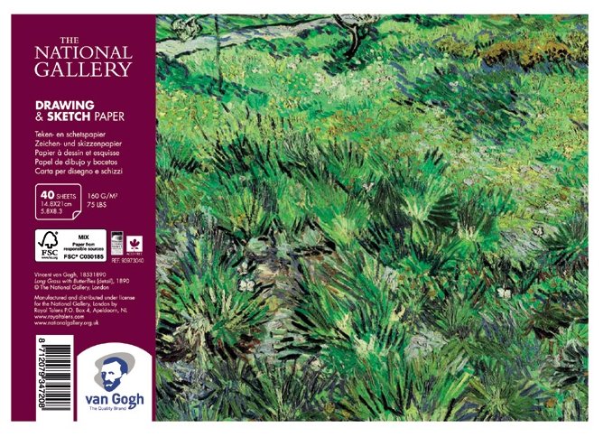 Альбом Royal Talens The National Gallery Van Gogh 21 х 14.8 см (A5), 160 г/м², 40 л. (фото modal 1)