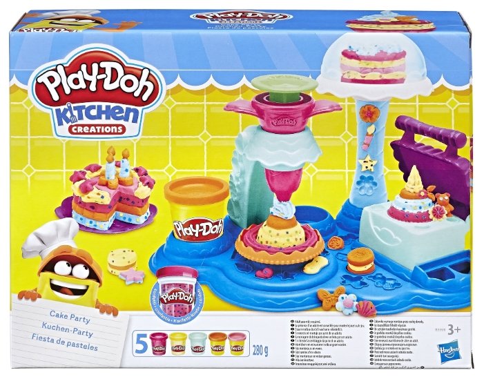 Масса для лепки Play-Doh Сладкая вечеринка (B3399) (фото modal 2)