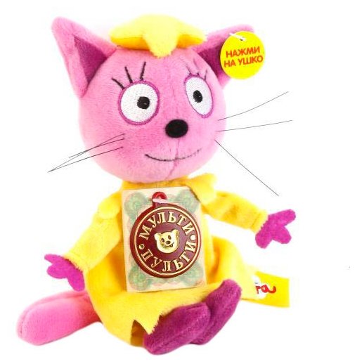 Мягкая игрушка Мульти-Пульти Три кота Лапочка 13 см (фото modal 1)