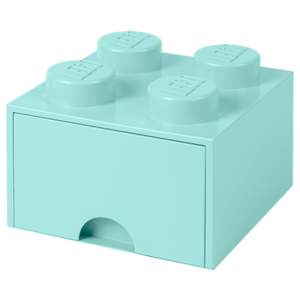 Ящик LEGO 2х2 Knobs с выдвижным ящиком 25х25х18 см (4005) (фото modal nav 1)