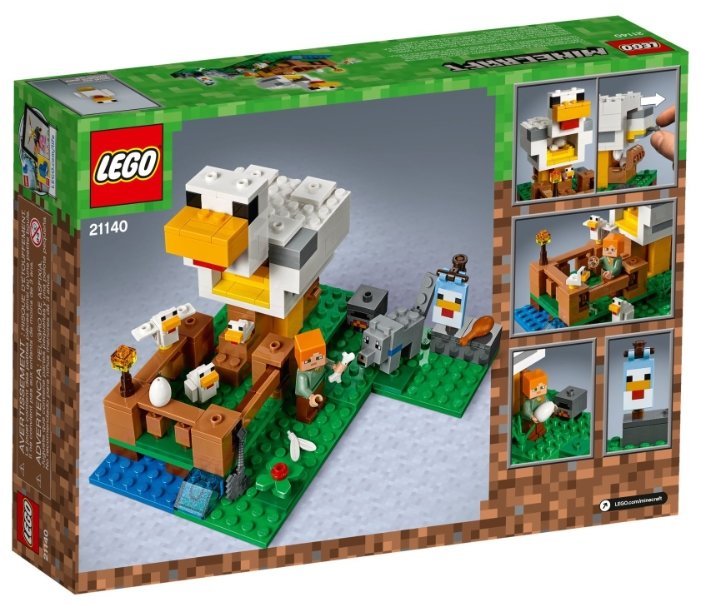 Конструктор LEGO Minecraft 21140 Курятник (фото modal 2)