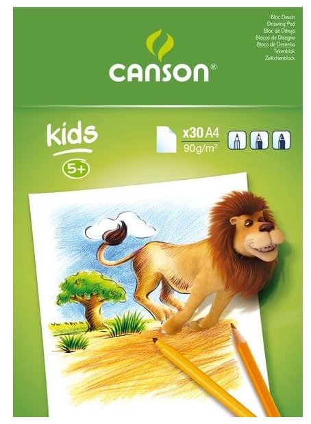 Альбом Canson Kids 21 х 14.8 см (A5), 90 г/м², 30 л. (фото modal 1)