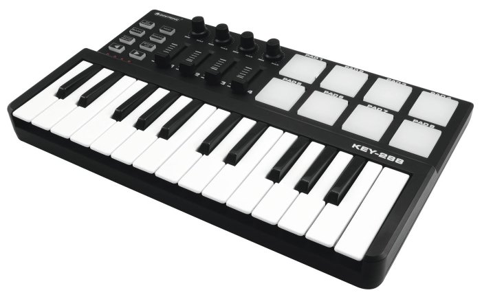 MIDI-клавиатура Omnitronic Key-288 (фото modal 2)