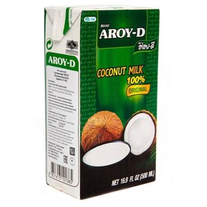 Aroy-D Молоко кокосовое 60%, 500 мл (фото modal nav 1)