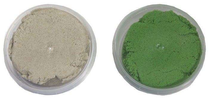 Кинетический песок Космический песок МИКС-набор 2 цвета с формочкой KP015SG (фото modal 3)