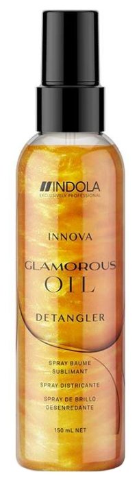 Indola Glamorous Oil Спрей-блеск для улучшения расчесывания волос (фото modal 1)