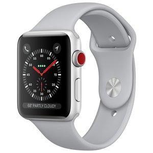 Часы Apple Watch Series 3 Cellular 42mm Aluminum Case with Sport Band (фото modal nav 1)