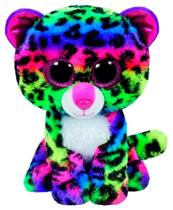 Мягкая игрушка TY Beanie boos Леопард Dotty 15 см (фото modal 1)