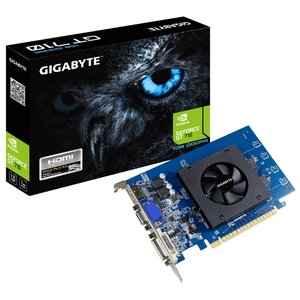 Видеокарта GIGABYTE GeForce GT 710 954Mhz PCI-E 2.0 1024Mb 5010Mhz 64 bit DVI HDMI HDCP (фото modal nav 4)