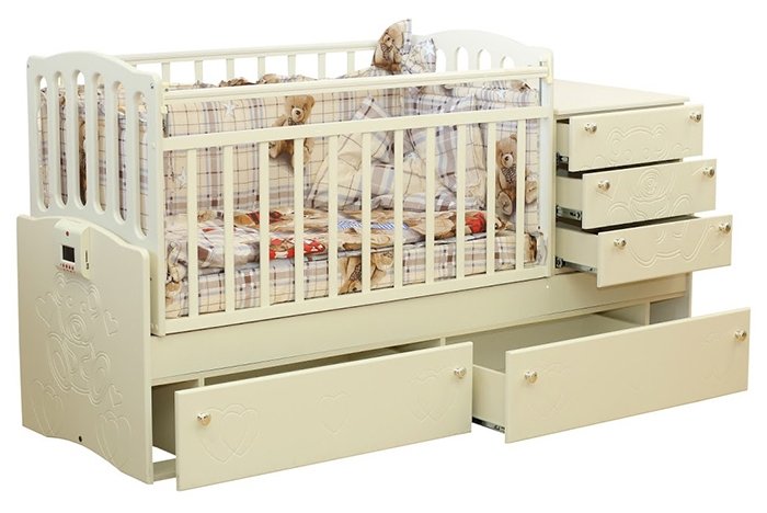 Кроватка Daka Baby Укачай-ка 5 (трансформер) (фото modal 6)