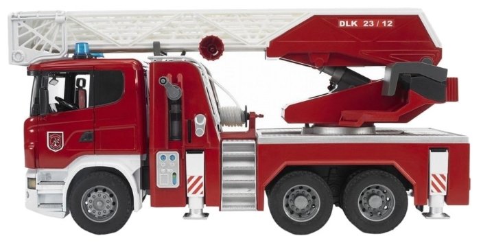 Пожарный автомобиль Bruder Scania (03-590) 1:16 59 см (фото modal 2)