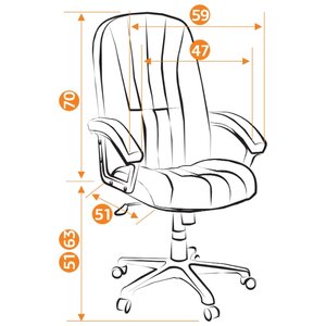 Компьютерное кресло TetChair CH 888 (фото modal nav 9)