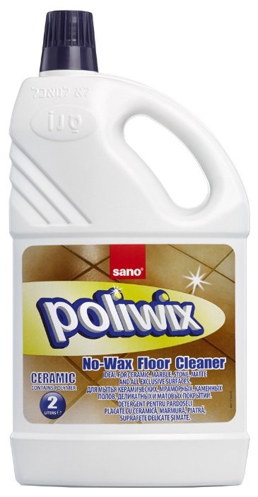 Sano Средство для мытья полов Poliwix Ceramic (фото modal 1)
