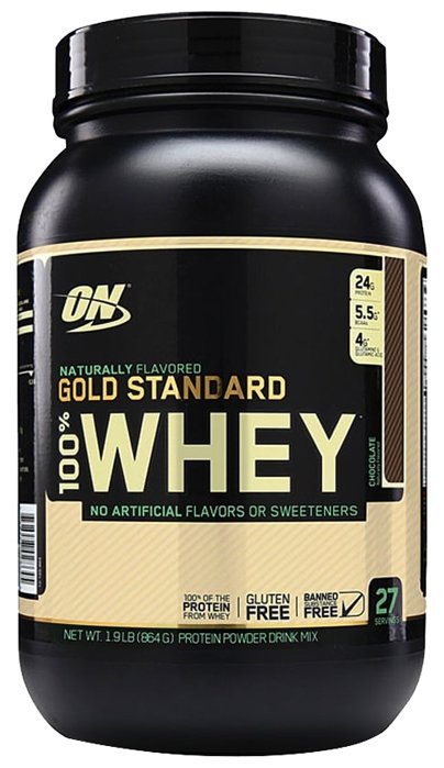 Протеин Optimum Nutrition 100% Whey Gold Standard Naturally Flavored (864-909 г) (фото modal 2)