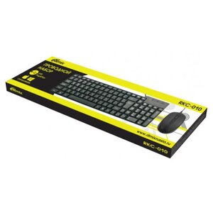 Клавиатура и мышь Ritmix RKC-010 Black USB (фото modal nav 2)