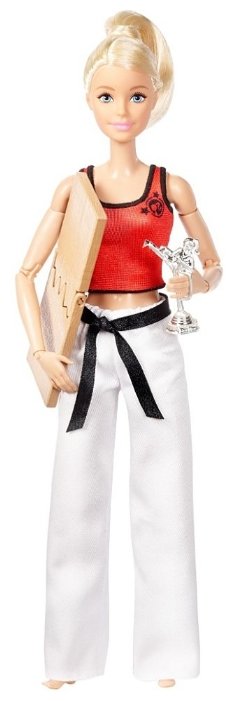 Кукла Barbie Безграничные движения Каратистка, 29 см, DWN39 (фото modal 3)