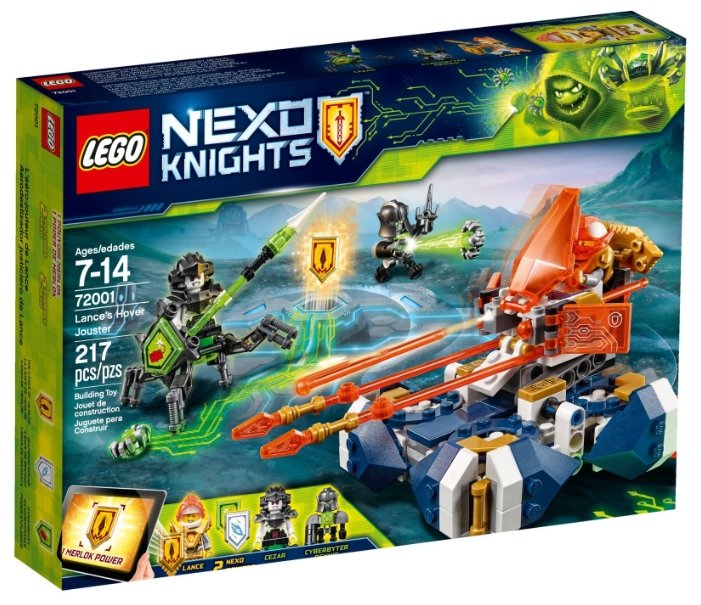 Конструктор LEGO Nexo Knights 72001 Летающая турнирная машина Ланса (фото modal 1)