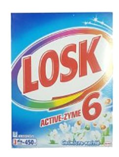 Стиральный порошок Losk Active-Zyme 6 Свежесть цветов (автомат) (фото modal 1)
