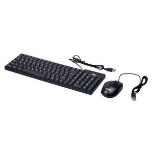 Клавиатура и мышь Ritmix RKC-010 Black USB (фото modal nav 1)
