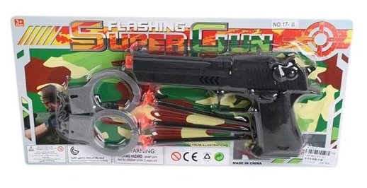 Игровой набор Shantou Gepai Flashing Super Gun 43056 (фото modal 1)