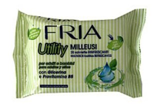Влажные салфетки FRIA Utility Milleusi освежающие с глицерином и провитамином B5 (фото modal 1)