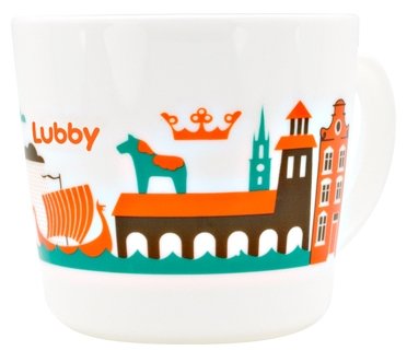 Чашка Lubby Любимая (15632) (фото modal 1)